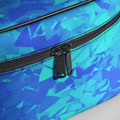 Große Kosmetiktasche - Blue Crystal Kosmetiktasche JLR Design