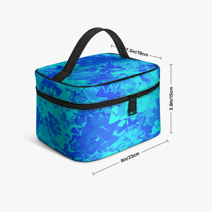 Große Kosmetiktasche - Blue Crystal Kosmetiktasche JLR Design