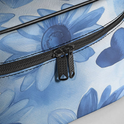 Große Kosmetiktasche - Blue Flower Kosmetiktasche JLR Design