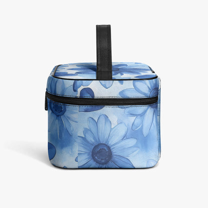 Große Kosmetiktasche - Blue Flower Kosmetiktasche JLR Design