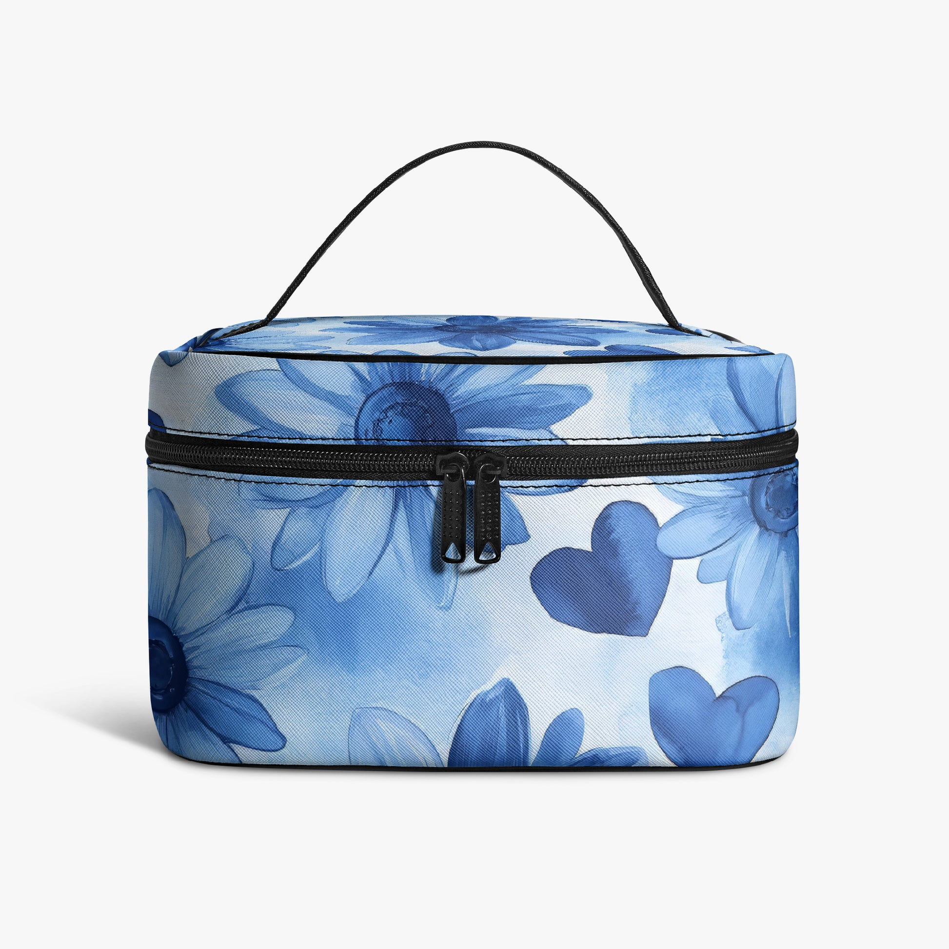 Große Kosmetiktasche - Blue Flower Kosmetiktasche JLR Design