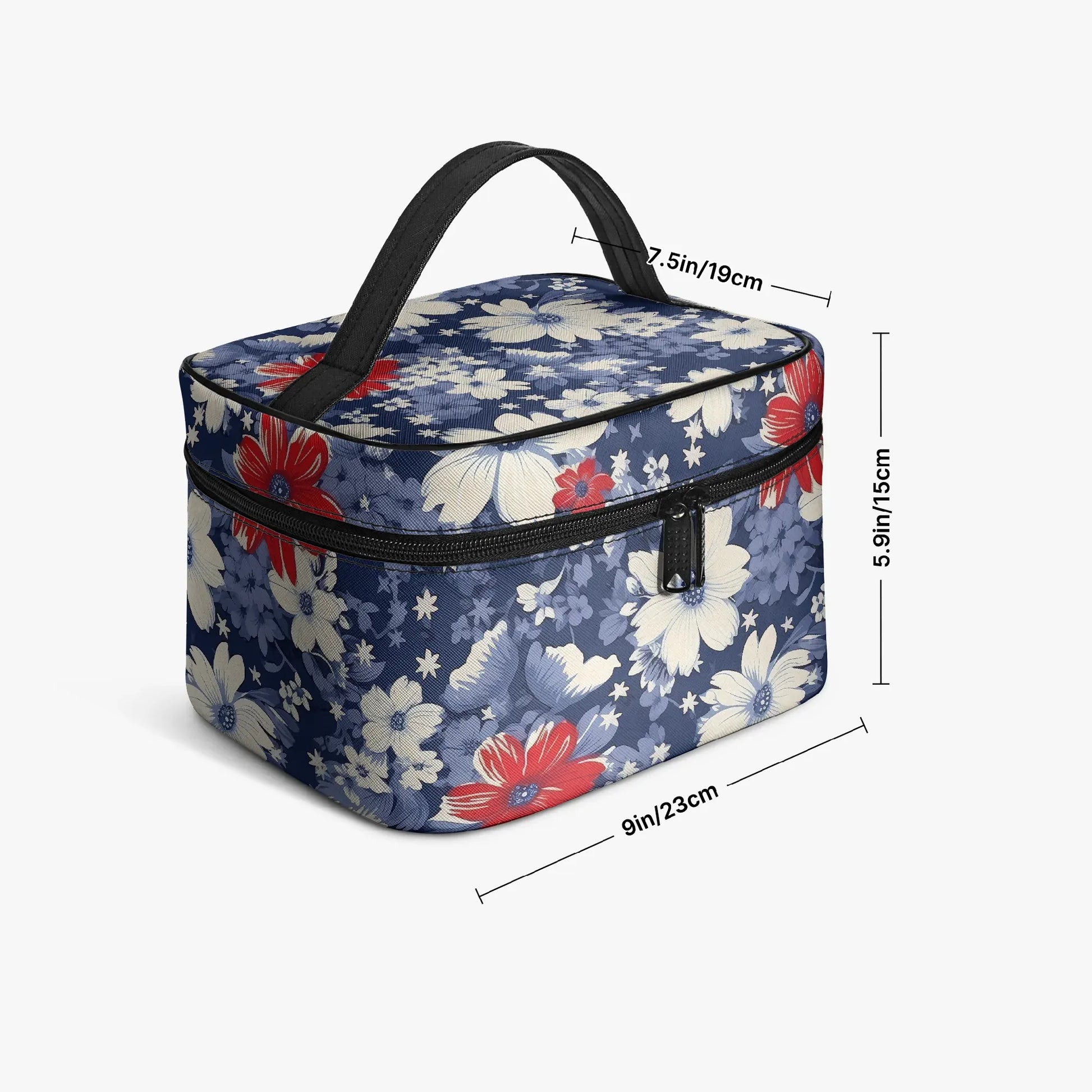 grosse-kosmetiktasche-blue-red-white-flowers-handbags-jlr-design-9 - JLR Design