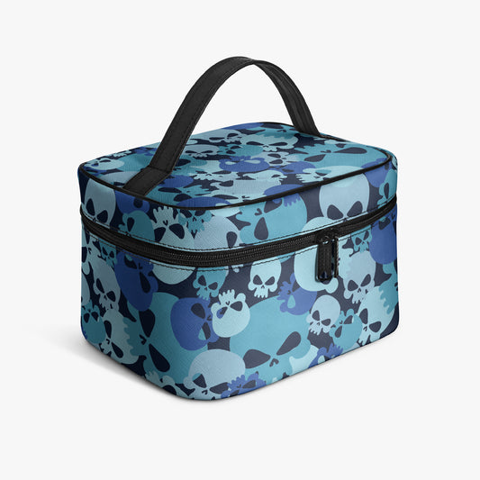 Große Kosmetiktasche - Blue Skull Handbags JLR Design