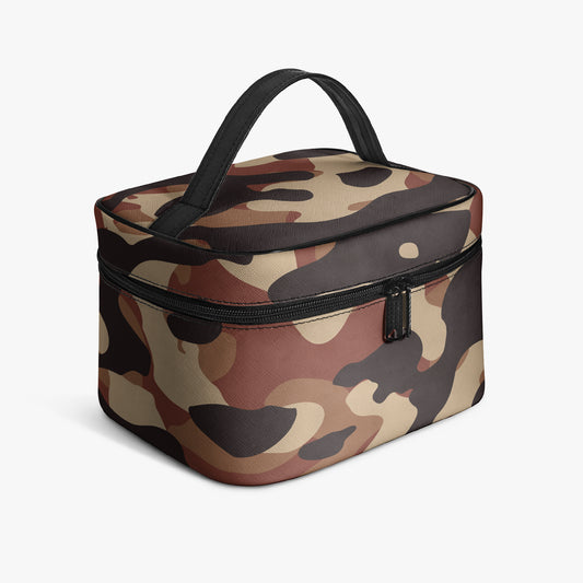 Große Kosmetiktasche - Brown Camouflage Kosmetiktasche JLR Design