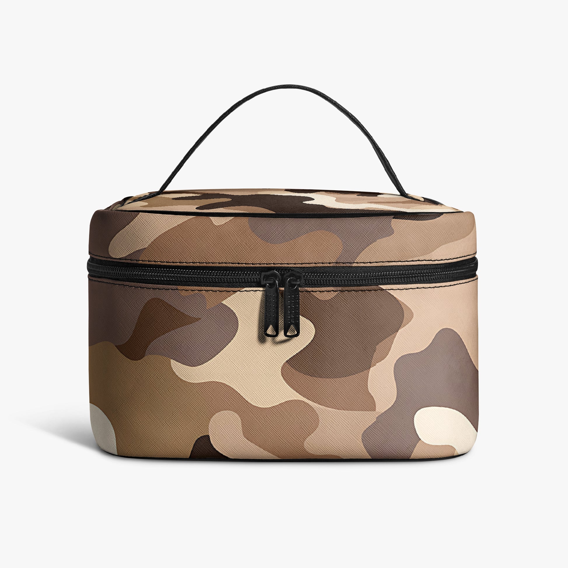 Große Kosmetiktasche - Brown Camouflage v1 Handbags JLR Design