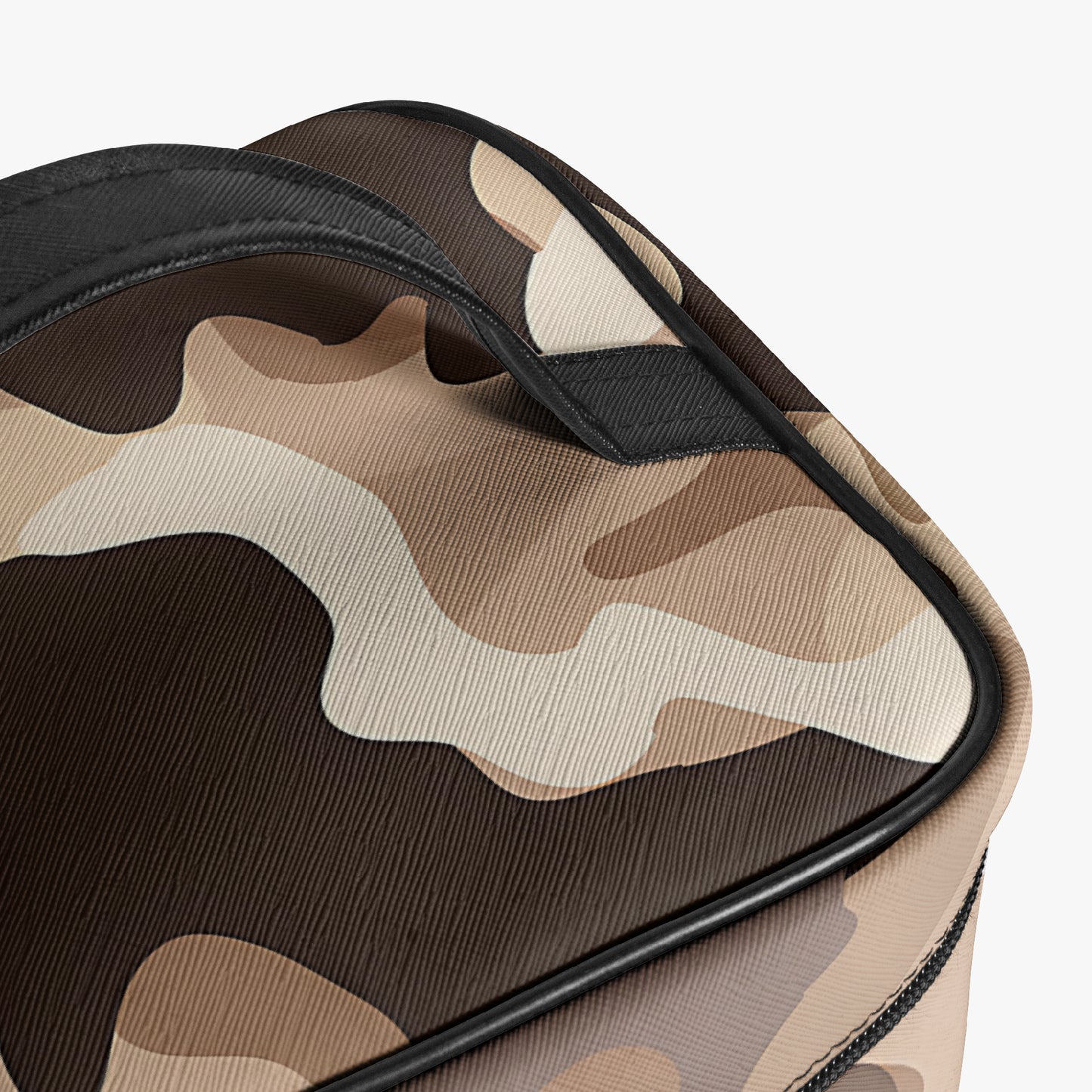 Große Kosmetiktasche - Brown Camouflage v1 Handbags JLR Design