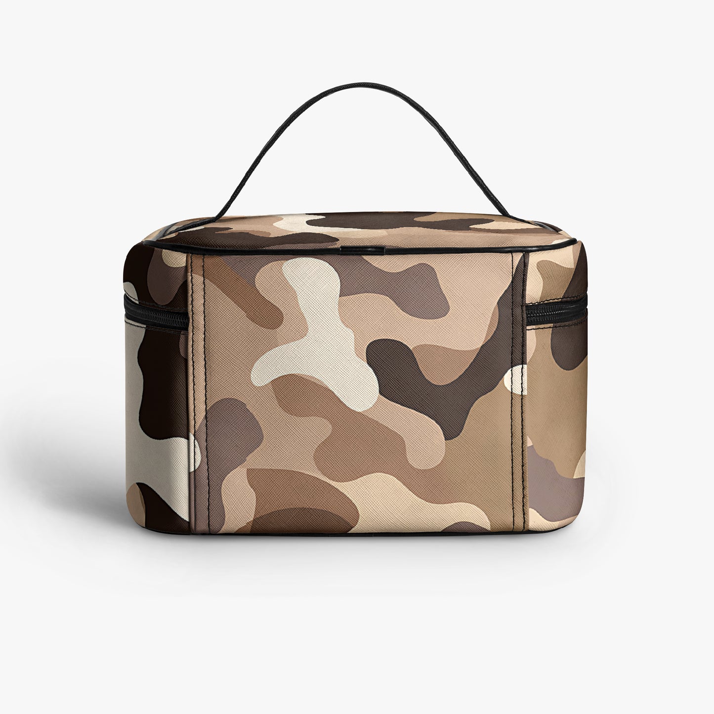 Große Kosmetiktasche - Brown Camouflage v1 Handbags JLR Design