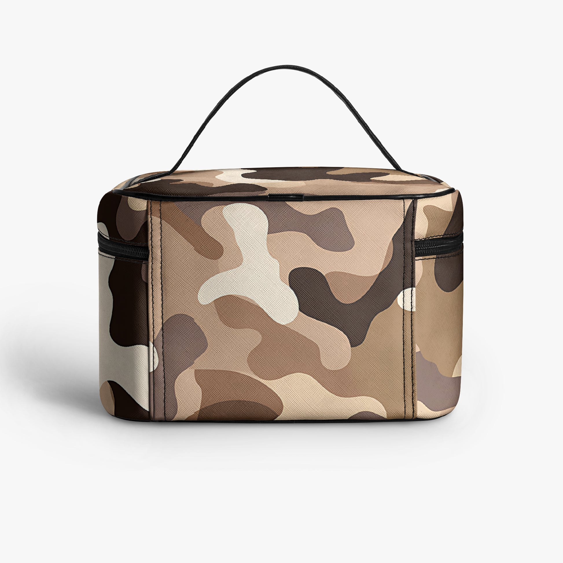 Große Kosmetiktasche - Brown Camouflage v1 Handbags JLR Design