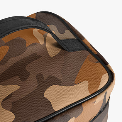 Große Kosmetiktasche - Brown Camouflage v2 Handbags JLR Design
