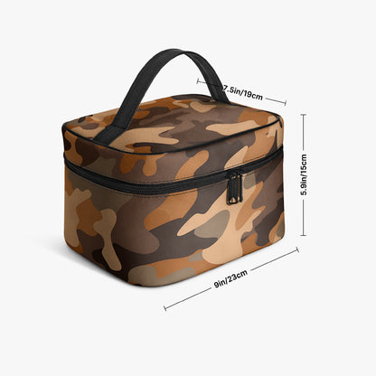 Große Kosmetiktasche - Brown Camouflage v2 Handbags JLR Design