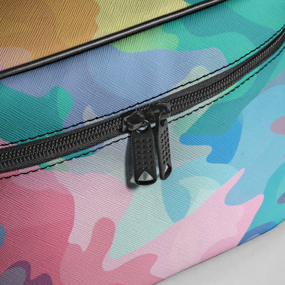 Große Kosmetiktasche - Colorful Camouflage v1 Kosmetiktasche JLR Design
