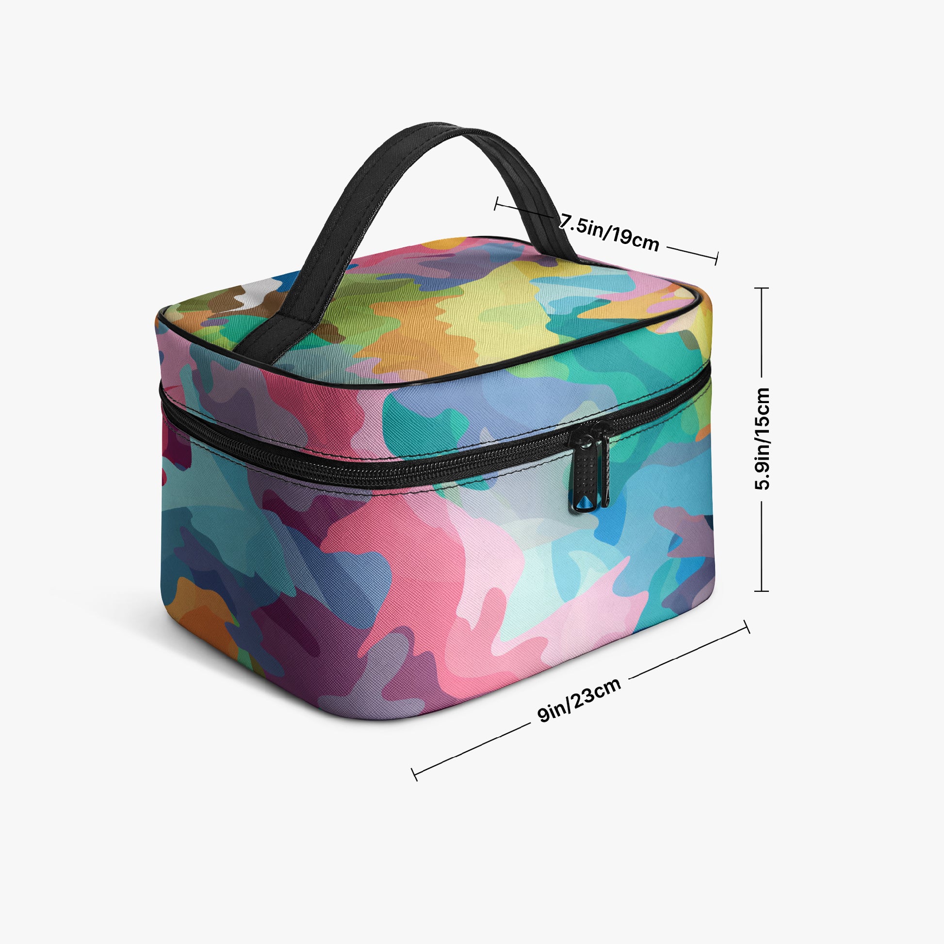 Große Kosmetiktasche - Colorful Camouflage v1 Kosmetiktasche JLR Design