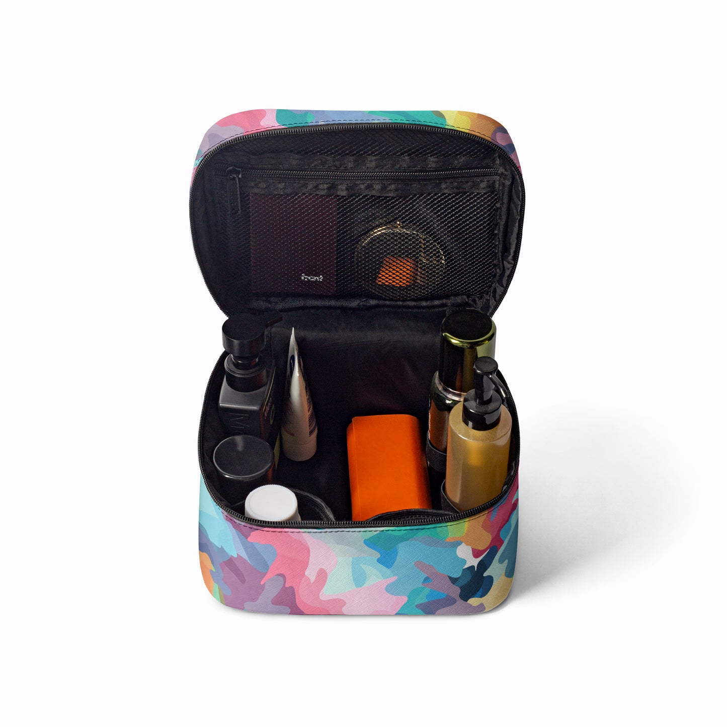 Große Kosmetiktasche - Colorful Camouflage v1 Kosmetiktasche JLR Design