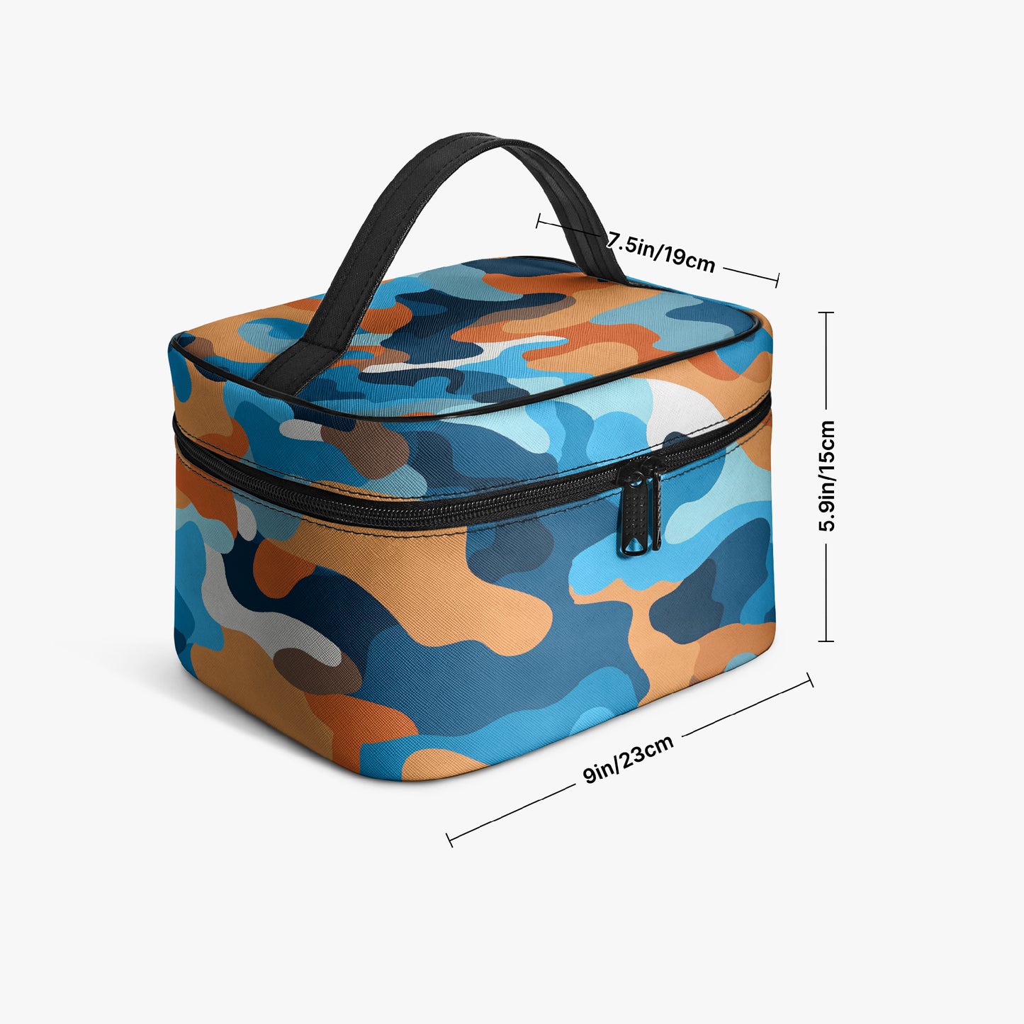 Große Kosmetiktasche - Colorful Camouflage v2 Kosmetiktasche JLR Design