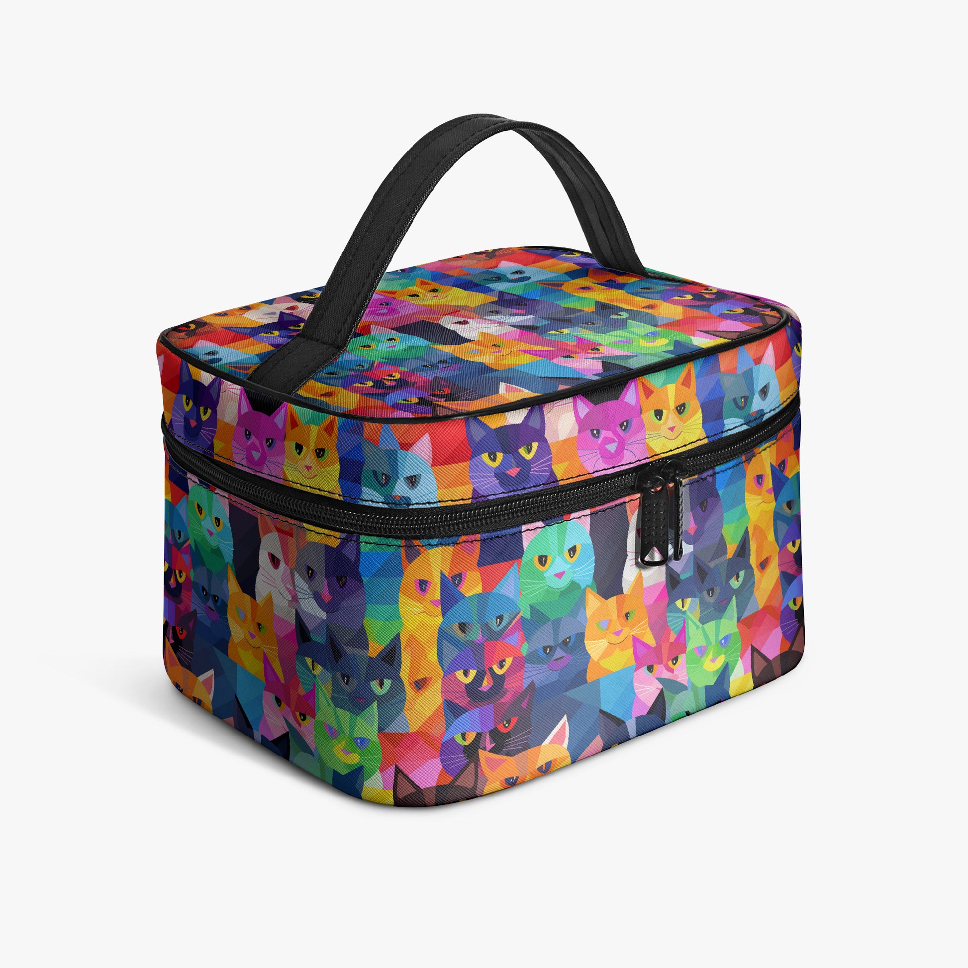 Große Kosmetiktasche - Colorful Cats Kosmetiktasche JLR Design