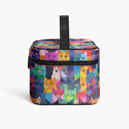 Große Kosmetiktasche - Colorful Cats Kosmetiktasche JLR Design