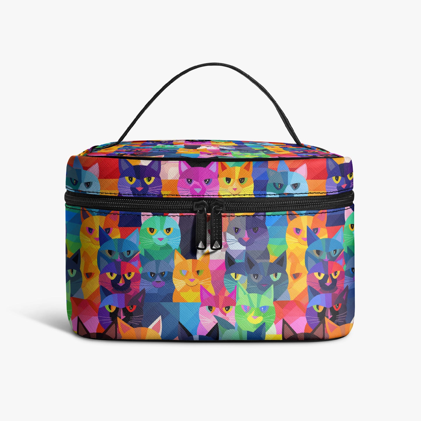 Große Kosmetiktasche - Colorful Cats Kosmetiktasche JLR Design