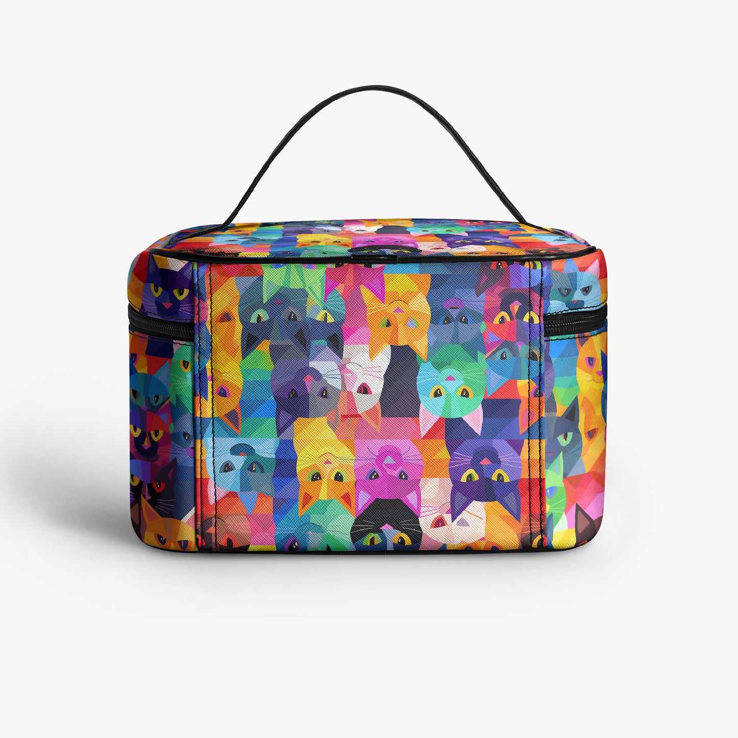 Große Kosmetiktasche - Colorful Cats Kosmetiktasche JLR Design