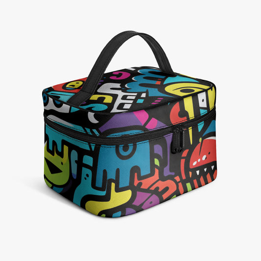 Große Kosmetiktasche - Colorful Graffiti v1 Handbags JLR Design