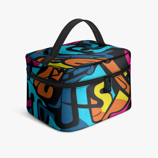 Große Kosmetiktasche - Colorful Graffiti v3 Handbags JLR Design