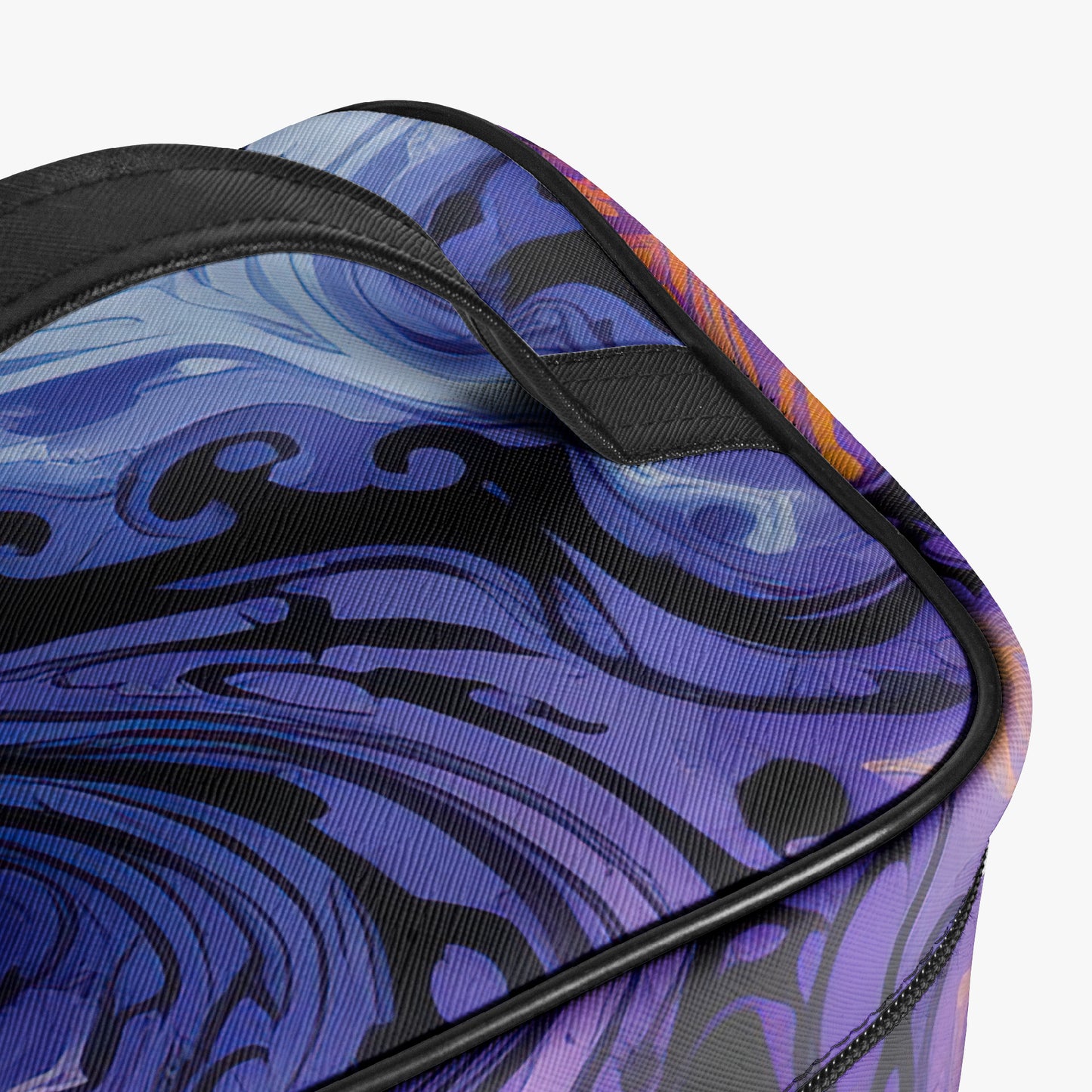 Große Kosmetiktasche - Gothic Tie Dye v1 Handbags JLR Design