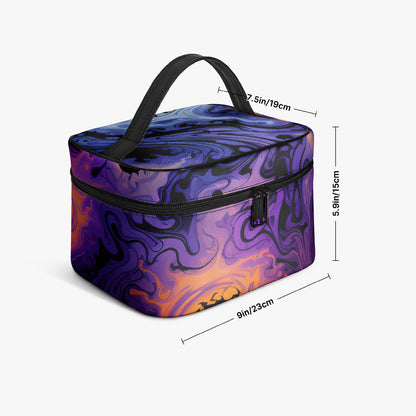 Große Kosmetiktasche - Gothic Tie Dye v1 Handbags JLR Design