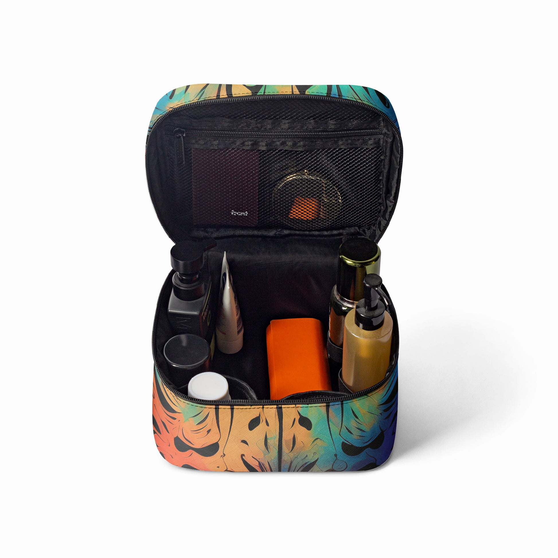 Große Kosmetiktasche - Gothic Tie Dye v2 Handbags JLR Design