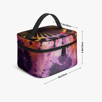Große Kosmetiktasche - Gothic Tie Dye v3 Handbags JLR Design