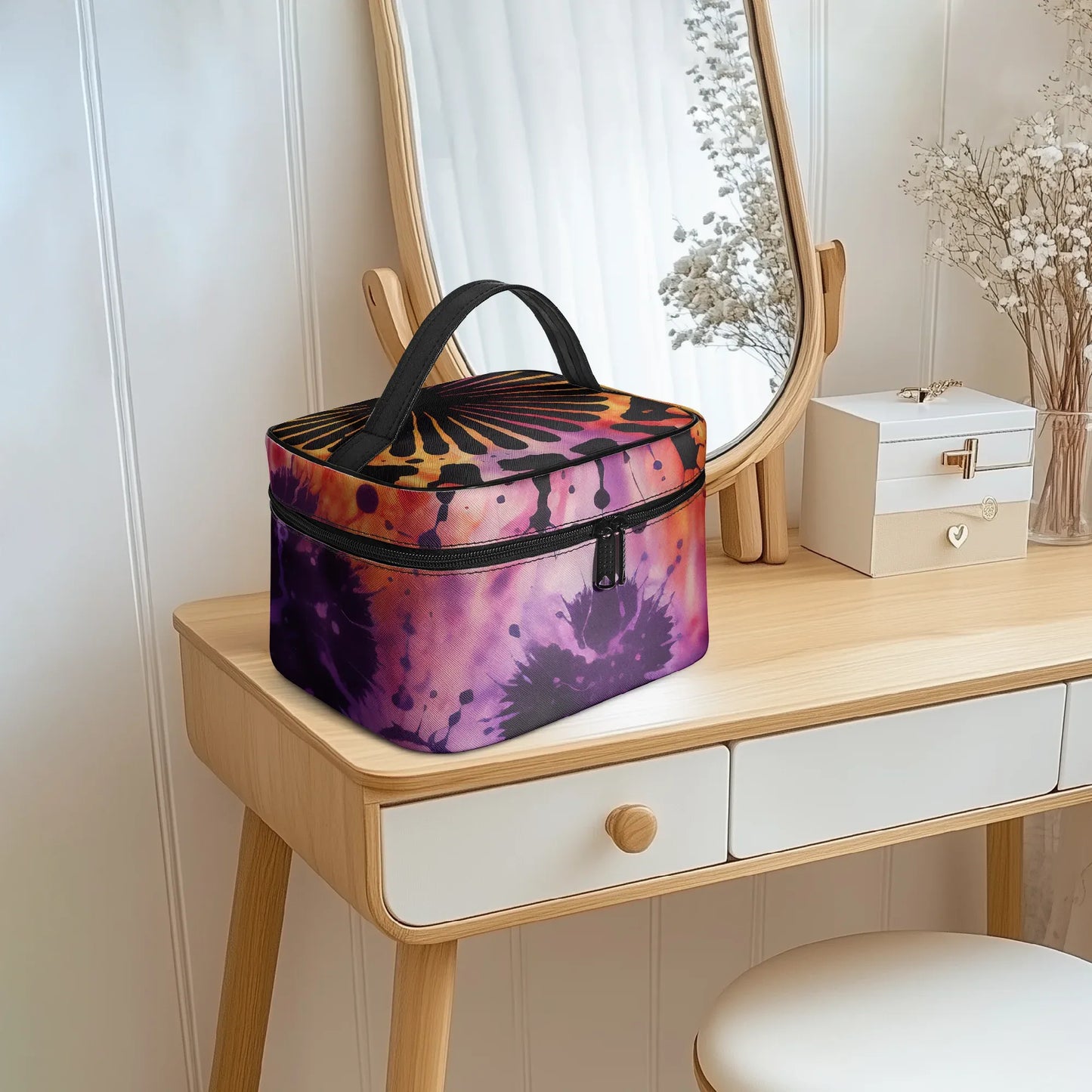 grosse-kosmetiktasche-gothic-tie-dye-v3-handbags-jlr-design-5 - JLR Design