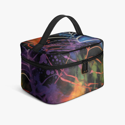 Große Kosmetiktasche - Gothic Tie Dye v4 Kosmetiktasche JLR Design
