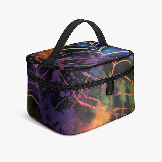 Große Kosmetiktasche - Gothic Tie Dye v4 Kosmetiktasche JLR Design