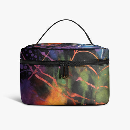 Große Kosmetiktasche - Gothic Tie Dye v4 Kosmetiktasche JLR Design