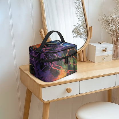 Große Kosmetiktasche - Gothic Tie Dye v4 Kosmetiktasche JLR Design