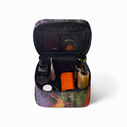 Große Kosmetiktasche - Gothic Tie Dye v4 Kosmetiktasche JLR Design