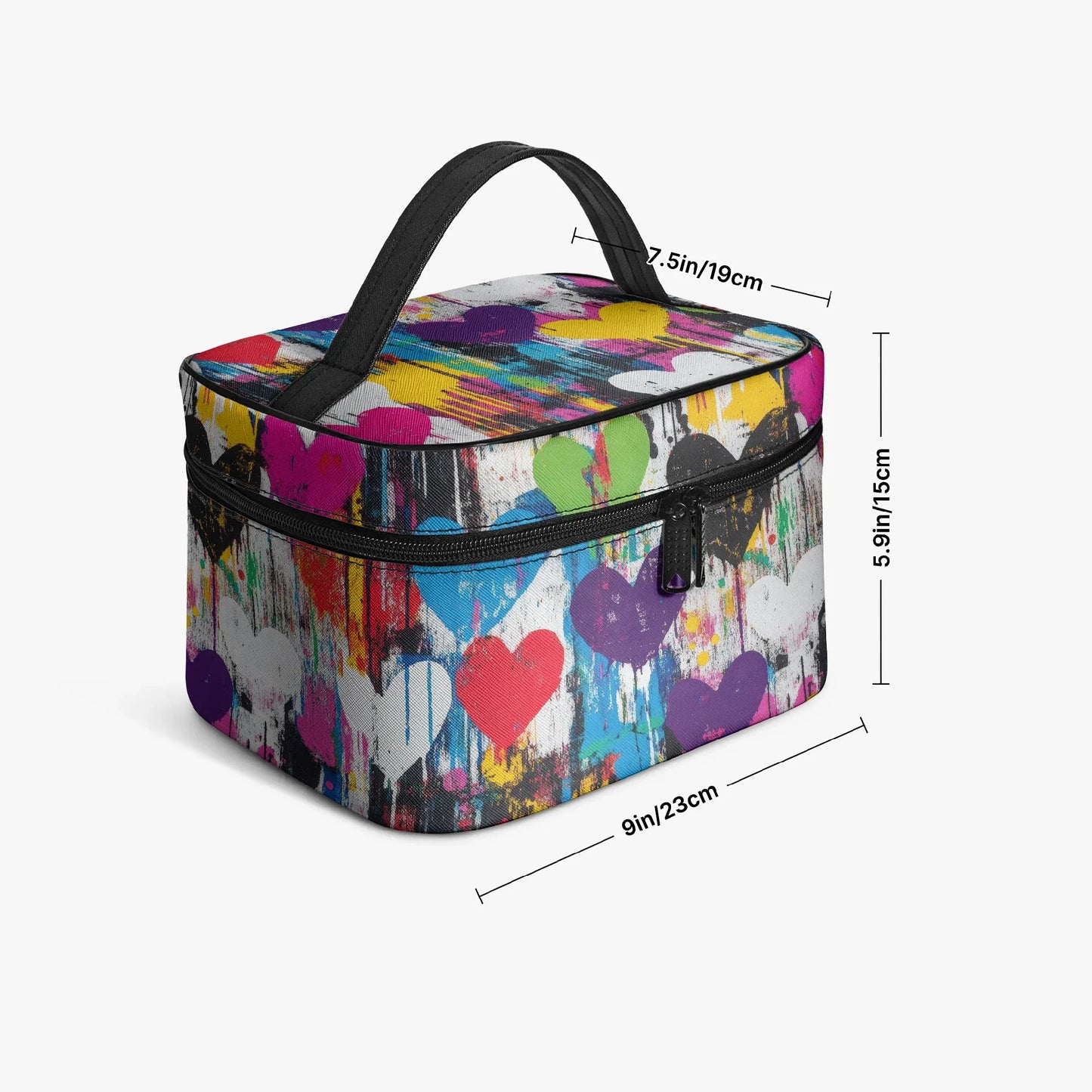 grosse-kosmetiktasche-graffiti-hearts-handbags-jlr-design-9 - JLR Design
