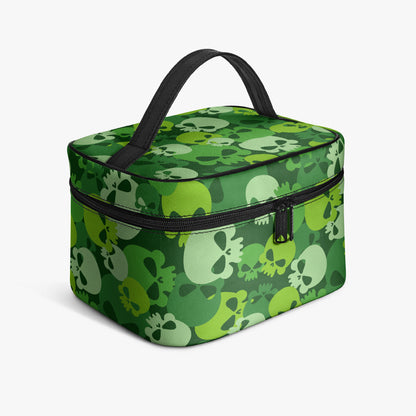 Große Kosmetiktasche - Green Skull Handbags JLR Design
