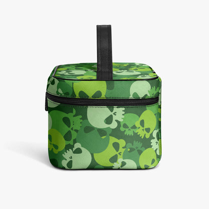 Große Kosmetiktasche - Green Skull Handbags JLR Design