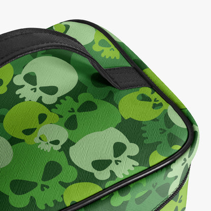 Große Kosmetiktasche - Green Skull Handbags JLR Design
