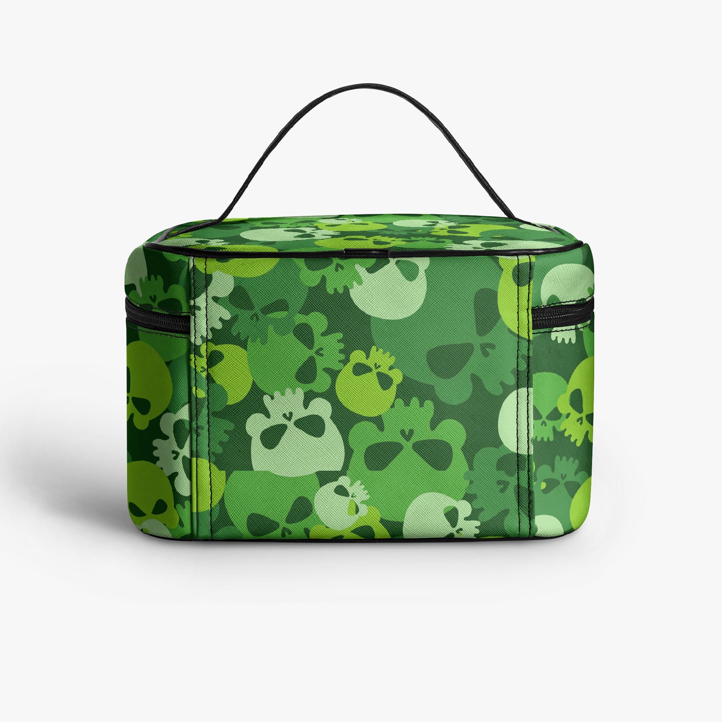 Große Kosmetiktasche - Green Skull Handbags JLR Design