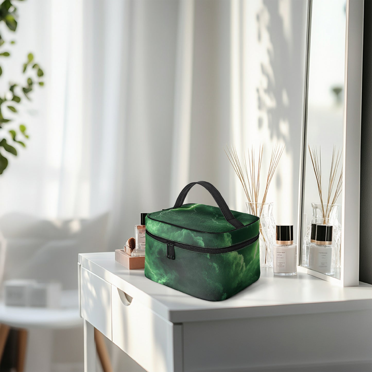 Große Kosmetiktasche - Green Thunder Kosmetiktasche JLR Design