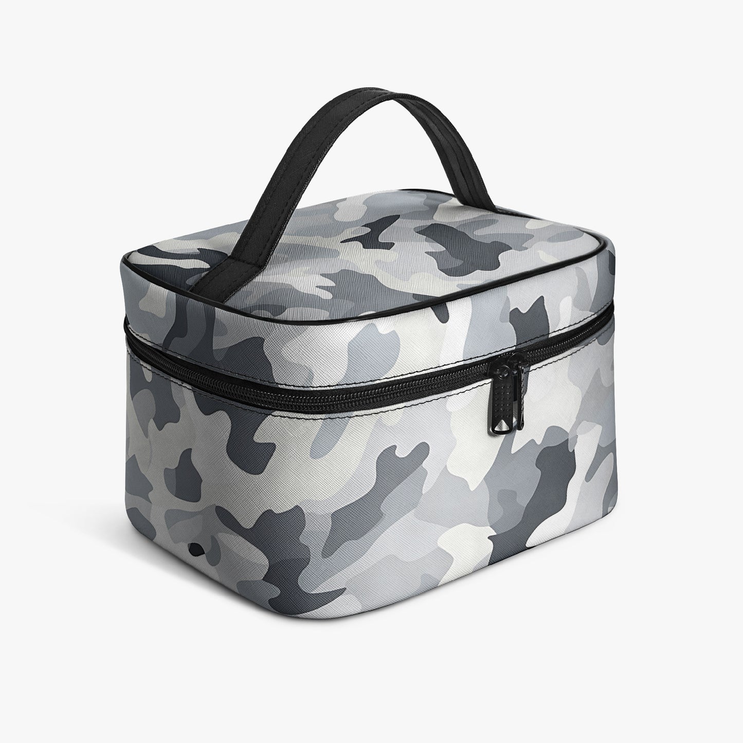 Große Kosmetiktasche - Grey Camouflage v1 Kosmetiktasche JLR Design