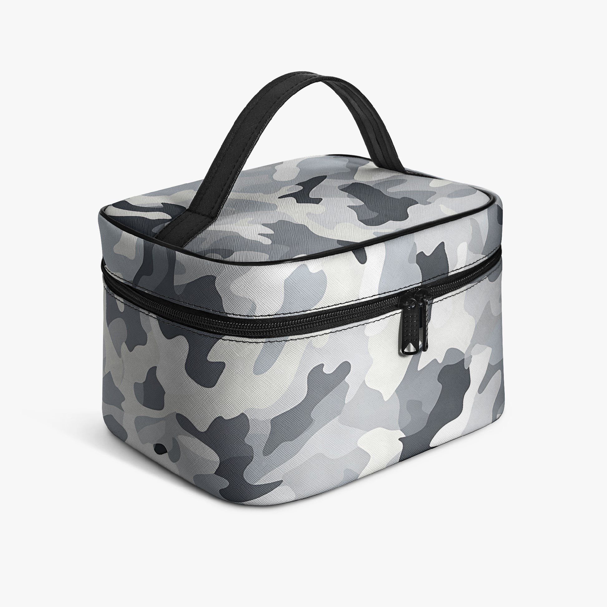 Große Kosmetiktasche - Grey Camouflage v1 Kosmetiktasche JLR Design