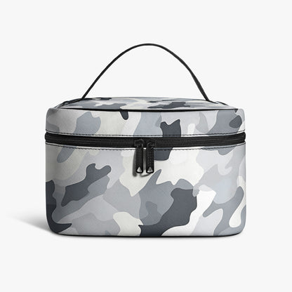 Große Kosmetiktasche - Grey Camouflage v1 Kosmetiktasche JLR Design