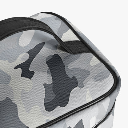 Große Kosmetiktasche - Grey Camouflage v1 Kosmetiktasche JLR Design