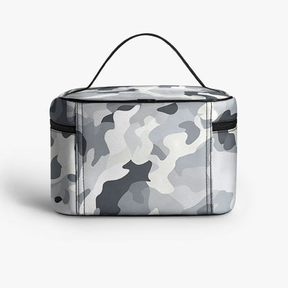 Große Kosmetiktasche - Grey Camouflage v1 Kosmetiktasche JLR Design