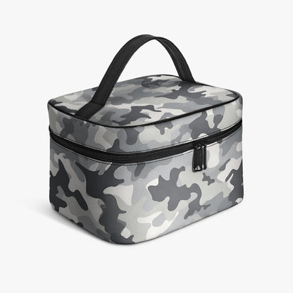 Große Kosmetiktasche - Grey Camouflage v2 Kosmetiktasche JLR Design
