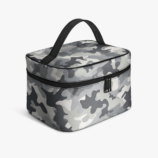 Große Kosmetiktasche - Grey Camouflage v2 Kosmetiktasche JLR Design