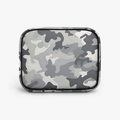 Große Kosmetiktasche - Grey Camouflage v2 Kosmetiktasche JLR Design