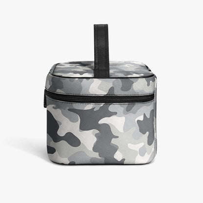 Große Kosmetiktasche - Grey Camouflage v2 Kosmetiktasche JLR Design