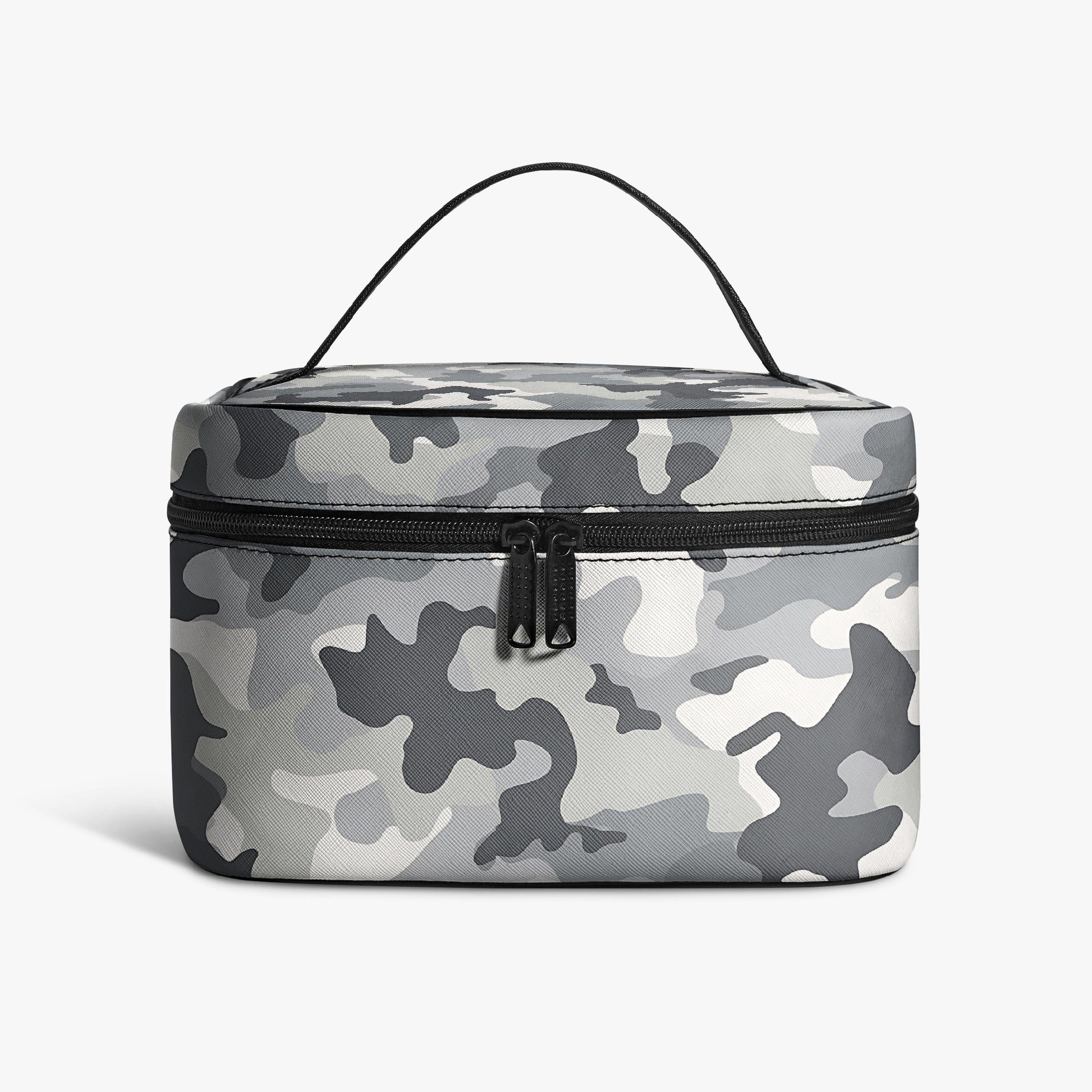 Große Kosmetiktasche - Grey Camouflage v2 Kosmetiktasche JLR Design